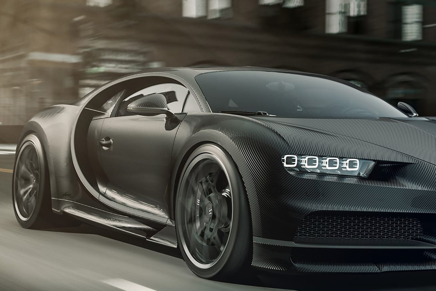 Bugatti Unveils Two CarbonClad Special Edition Chirons