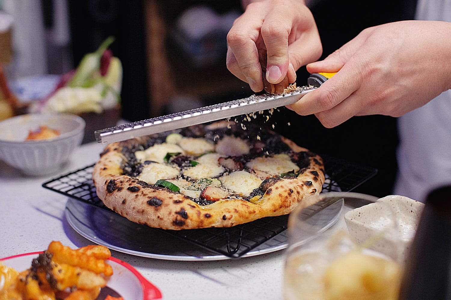 At Small S Chef Bjorn Shen Goes Big With Pizza Omakase High Net Worth