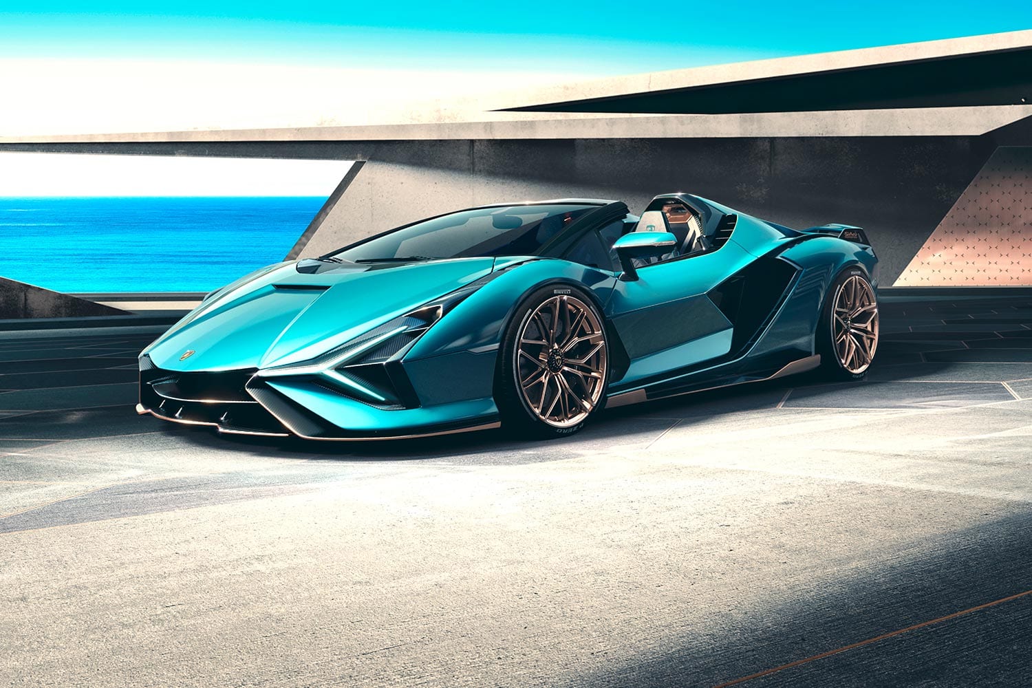 Lamborghini's Most Powerful Hybrid Sports Car Goes Topless ...