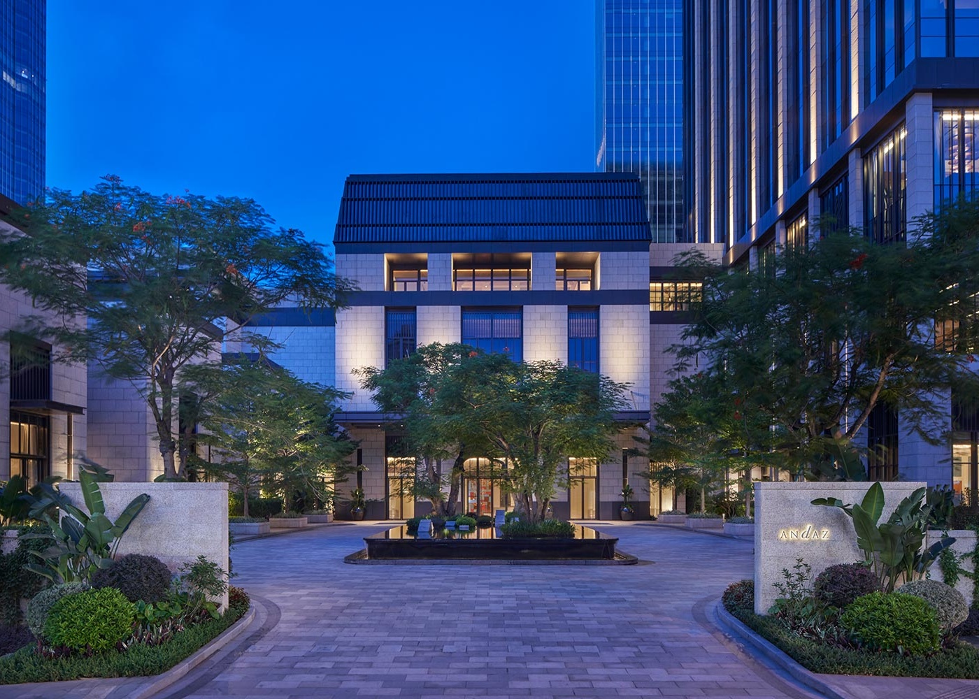 Andaz Xiamen Is a Modern Mansion Inspired by Tropical Nanyang Style